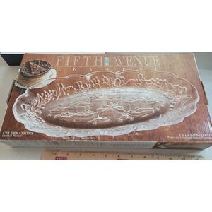 Fifth Avenue 15 Inch Christmas Celebrations Platter